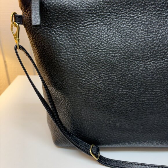 Primecut Black Leather Mini Hobo - Picture 2 of 10
